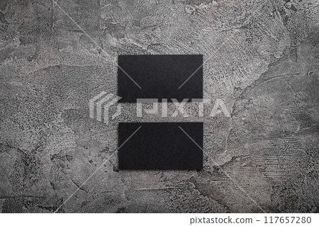 Set of white business cards 117657280