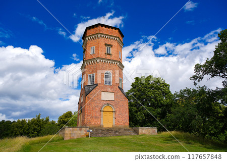 Drottningholm Palace, Gothic Tower, Stockholm, Sweden 117657848