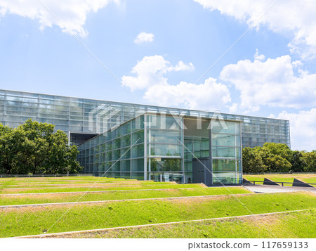 [Kyoto Prefecture] Seika Town, Kansai-kan of the National Diet Library (photographed on August 22, 2024) 117659133