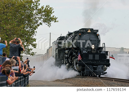 The world's largest steam locomotive: Big Boy 009 The world's largest steam locomotive: Big Boy 009 117659134