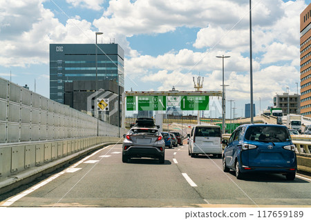 公路擁擠 公路擁擠 117659189