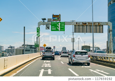 Highway congested Highway congested 117659192