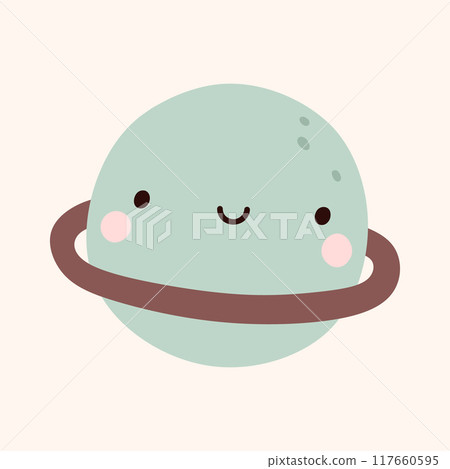 Cute planet 117660595