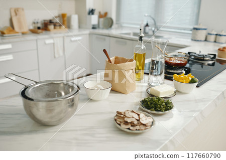Food Ingredients Preparing For Cooking 117660790