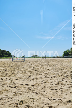 Riding club arena Riding club arena 117660916