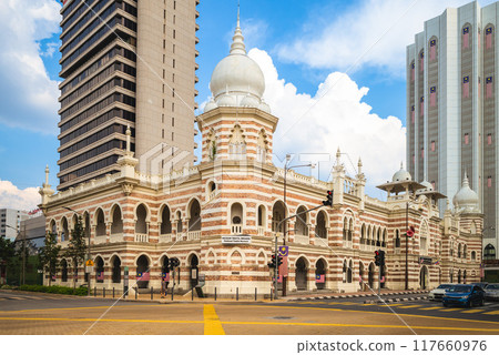 National Textile Museum located at Kuala Lumpur in Malaysia 117660976