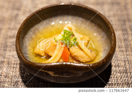 Delicious white fish nanbanzuke Delicious white fish nanbanzuke 117661647