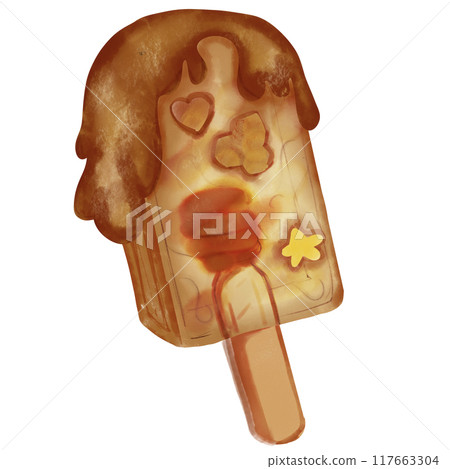 magic rose gold ice cream magic rose gold ice cream 117663304