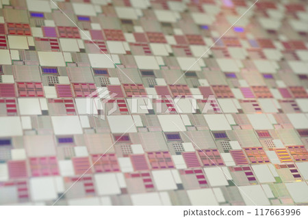 Silicon wafer for manufacturing semiconductor of integrated circuit. Silicon wafer for manufacturing semiconductor of integrated circuit. 117663996