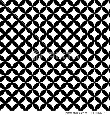 Seamless pattern of Japanese cloisonne 117666158