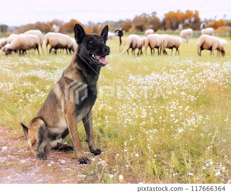malinois in nature malinois in nature 117666364