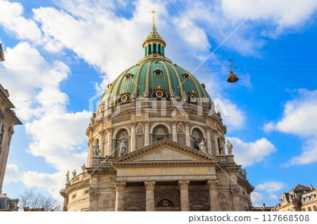 Frederik's Church, also known as Marble Church, in Copenhagen, Denmark Frederik's Church, also known as Marble Church, in Copenhagen, Denmark 117668508