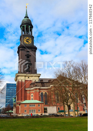 Saint Michael's Church in Hamburg, Germany 117668542