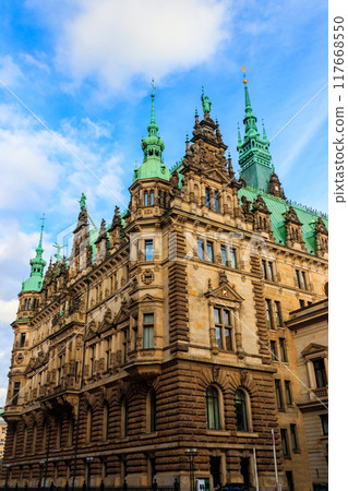 Hamburg city hall or Rathaus in Hamburg, Germany Hamburg city hall or Rathaus in Hamburg, Germany 117668550