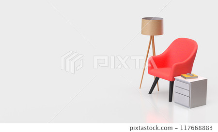 The Furniture for interior design or House decor concept 3d rendering. The Furniture for interior design or House decor concept 3d rendering. 117668883