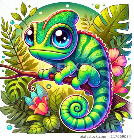 迷人的變色龍 迷人的變色龍 117669084