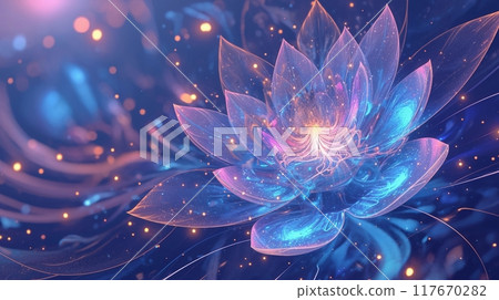 分形閃亮蓮花 1 分形閃亮蓮花 1 117670282