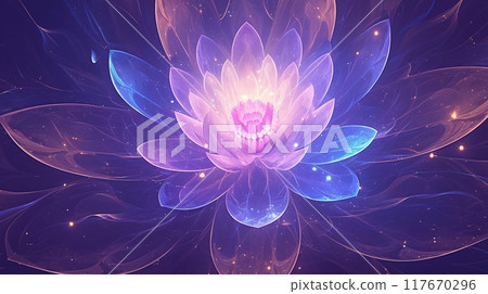 分形閃亮蓮花 15 117670296