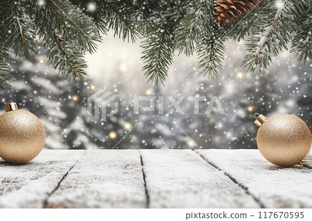 Abstract Christmas background 117670595