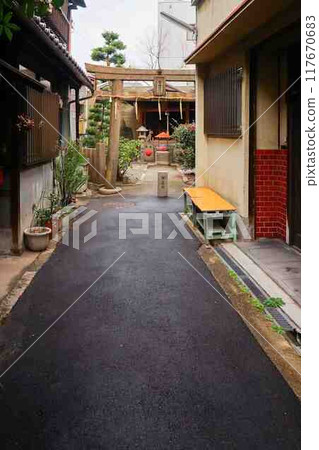 關西市中心風景西成區 關西市中心風景西成區 117670683