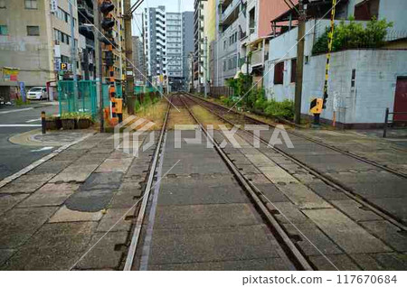 關西市中心風景西成區 關西市中心風景西成區 117670684