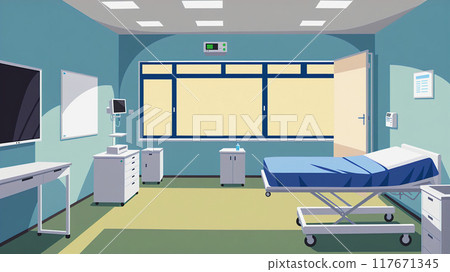 Electronic sounds echoing in a quiet, soothing space, angels in white dance 117671345