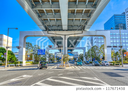 東京有明站江東區街景 東京有明站江東區街景 117671438