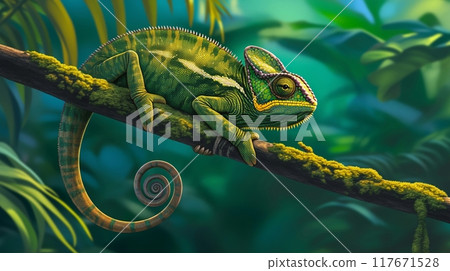 雨林中的變色龍 11 雨林中的變色龍 11 117671528