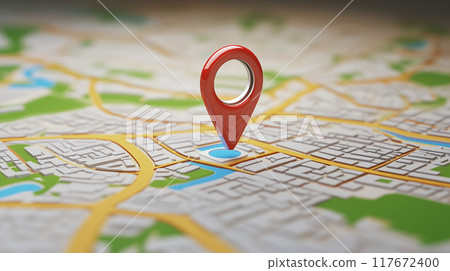 AI 產生的影像透過 3D 地圖和 GPS 以 3D 形式真實地描繪當前位置圖釘 117672400