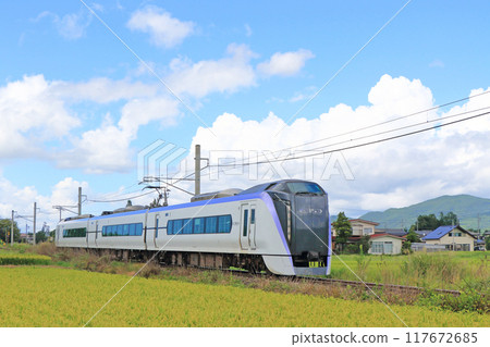Summer Oito Line Limited Express Azusa No. 38 117672685