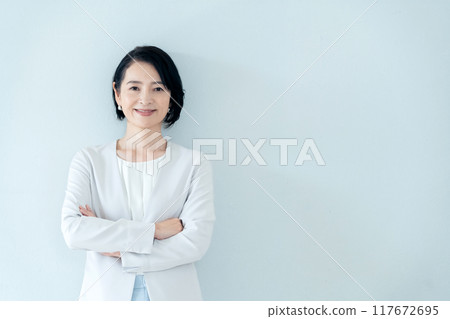 一個中年婦女的肖像 117672695