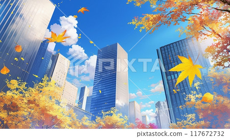 城市美麗的秋葉 8 117672732