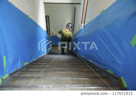 Interior demolition site protection, renovation, remodeling 117672815