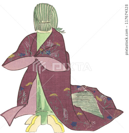 Japanese local toy: Hina dolls Japanese local toy: Hina dolls 117674328