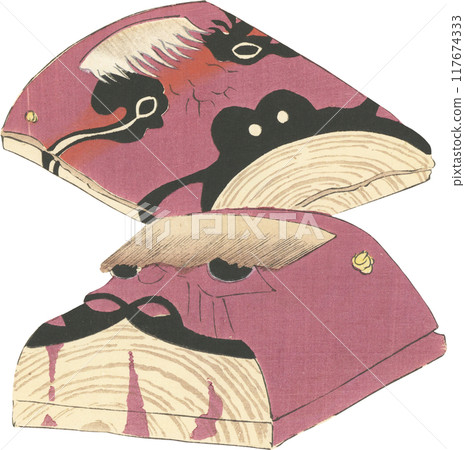 Hakata Lion: A traditional Japanese toy 117674333