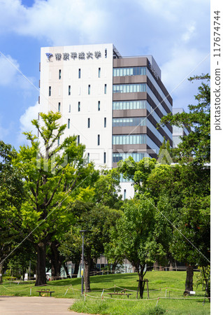 中野四季之森公園與帝京平成大學 117674744