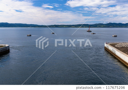 [北海道_北見市_佐呂間湖] 與鄂霍次克海隔沙嘴的鹹水湖 117675206