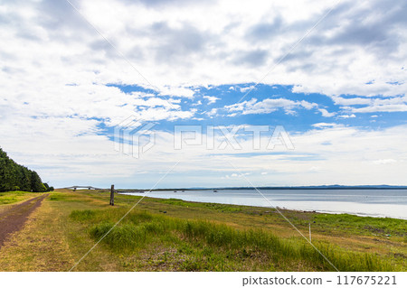 [北海道_北見市_佐呂間湖] 與鄂霍次克海隔沙嘴的鹹水湖 117675221