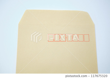 Brown envelope image material 117675320