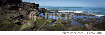 Wonderful view of paradise island called Bali in Asia, beautiful landscape of Bali tropical paradise holiday destination of the world, good for travel booklet or holiday postcard or digital content 117675801