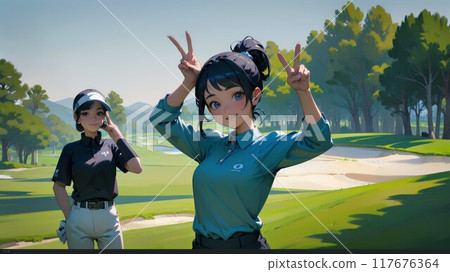 高爾夫女孩 高爾夫女孩 117676364