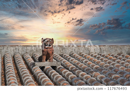 屋頂Shisa 117676493