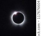 Diamond ring just before the total solar eclipse on April 8, 2024② 117676604