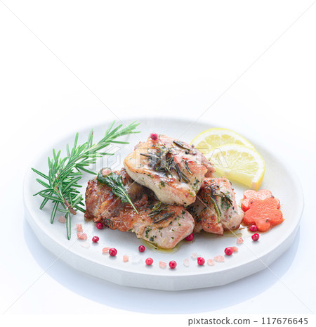 香草烤雞大腿（迷迭香鼠尾草羅勒） 117676645