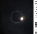 April 8, 2024 Diamond ring and prominence before the end of the total solar eclipse② 117677011