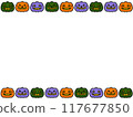 Jack O Lantern Frame 117677850