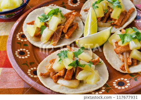 Tacos al Pastor(墨西哥菜) Tacos al Pastor(墨西哥菜) 117677931