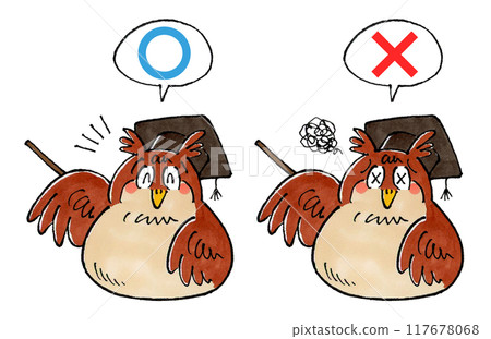 Professor Owl Judgment Set (True or False) Professor Owl Judgment Set (True or False) 117678068