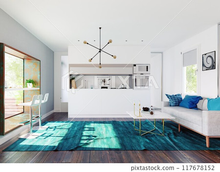 modern home kitchen modern home kitchen 117678152