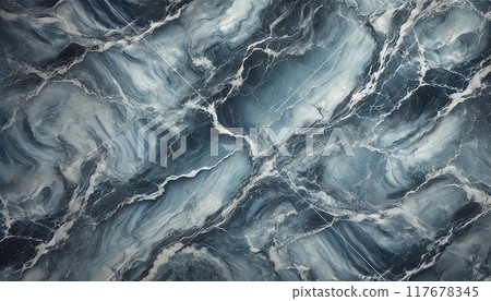 藍色大理石紋理背景圖像 藍色大理石紋理背景圖像 117678345